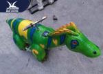 Coin Operated Motorized Animal Scooters Shopping Mall Decoration Dinosaur Bones