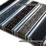 Aluminium Scraper Outdoor Recessed Entrance Mats 20MM Depth