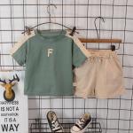 Children'S Outfit Sets 2022 New Short Sleeved Shorts Boys Outfit Sets