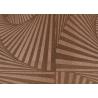 Buy cheap Non - Woven Brown Moistureproof Modern Removable Wallpaper With Dropping Beads from wholesalers