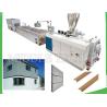 Buy cheap Skirting Trim Wood Plastic Composite Extrusion Machine Quick Cooled 240mm Width from wholesalers
