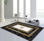 European Retro Customized Living Room Floor Carpets Polyester Bedroom Area Rugs