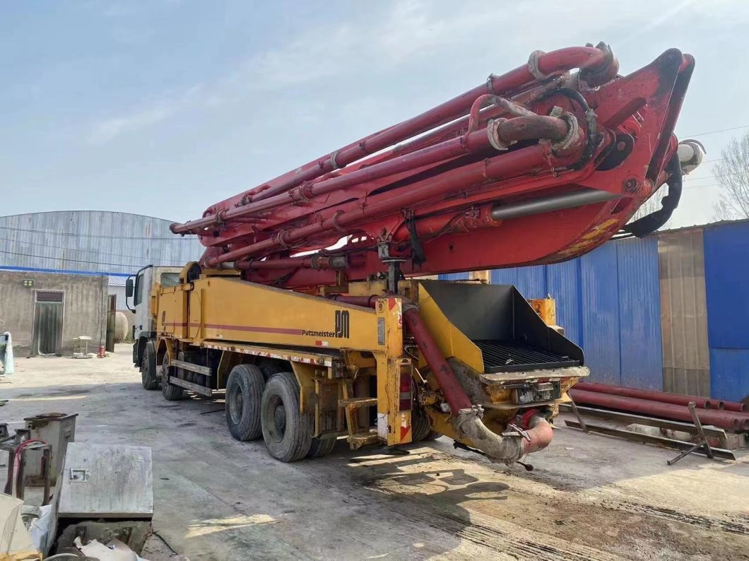 2011 Used Concrete Pump Truck Putzmeister 49m on Benz for Sale