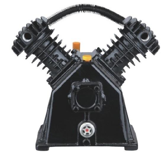 Buy cheap Dual Cylinder Air Compressor Head 4KW 5.5HP Belt Drive from wholesalers