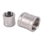 Stainless Steel 304 316 Socket Banded Female Threaded Coupling SS304 201 316 NPT