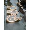 Buy cheap Aluminum Event Directional Signage Boards 254*150mm For Wayfinding from wholesalers