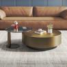 Buy cheap Stainless Steel Marble Combination Coffee Table No Storage from wholesalers