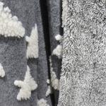 Knitting Coral Fleece Flannel Throw Blanket Faux Fur Soft Minky Blanket For