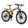 Buy cheap Aluminum Alloy 26 Foldable Mountain Bike 21 / 24 Speed from wholesalers