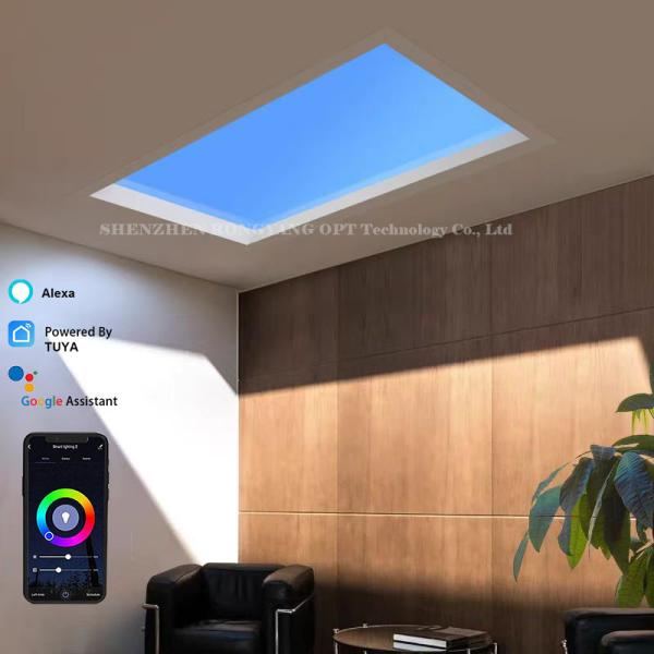 Buy cheap 4000lm 6500k Fake Skylight Light , 60x60 110VAC Artificial Sunlight Skylight from wholesalers