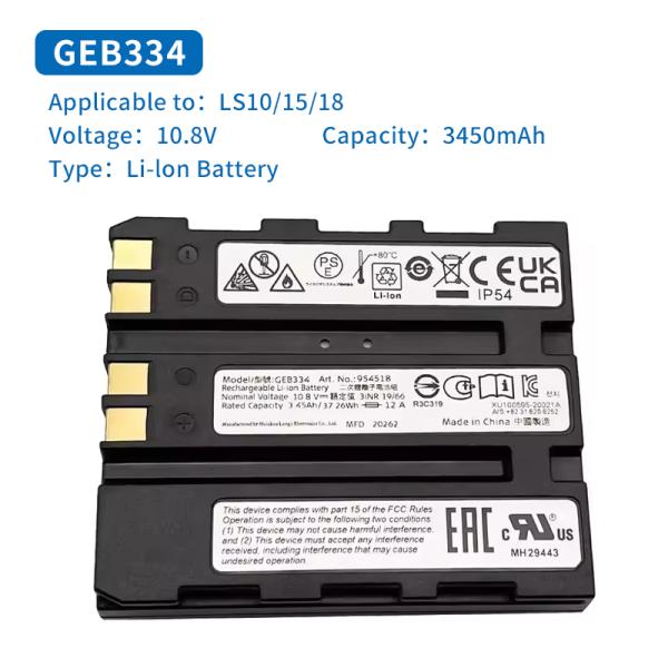 GEB334 10.8V 3450mAh Battery for Leica CS20 LS10/15/18 Level