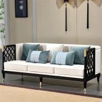 Buy cheap Luxury Sofa Chair Set Microfiber Leather Living Room Sectional Sofas product