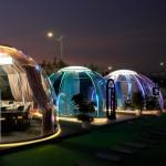 Popular Sale Waterproof Camping Dome Hotel Modular Tent Double Dome House with