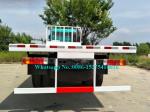 Rough Terrain Flatbed Heavy Cargo Truck 10 Wheeler For DR CONGO High Performance
