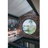 Buy cheap Commercia Hurricane Proof Aluminum Round Wooden Window Heat Insulation from wholesalers