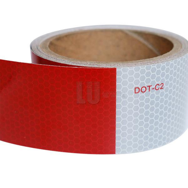 Buy cheap Bus Car Truck Dot C2 Reflective Tape Safety Reflective Tape Self Adhesive 2 Inch * 150ft from wholesalers