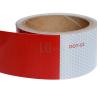 Buy cheap Red Silver DOT C2 Certificate Glass Beads Reflective Tape For Truck Semi Trailer from wholesalers