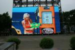 8mm Pixel Full Color Outdoor LED Screen Rental Epistar 6500 Nits For Open Stage