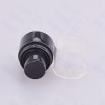 Black Plastic Screw Cap 18/410 Makeup Foundation Pump With AS Dustcap