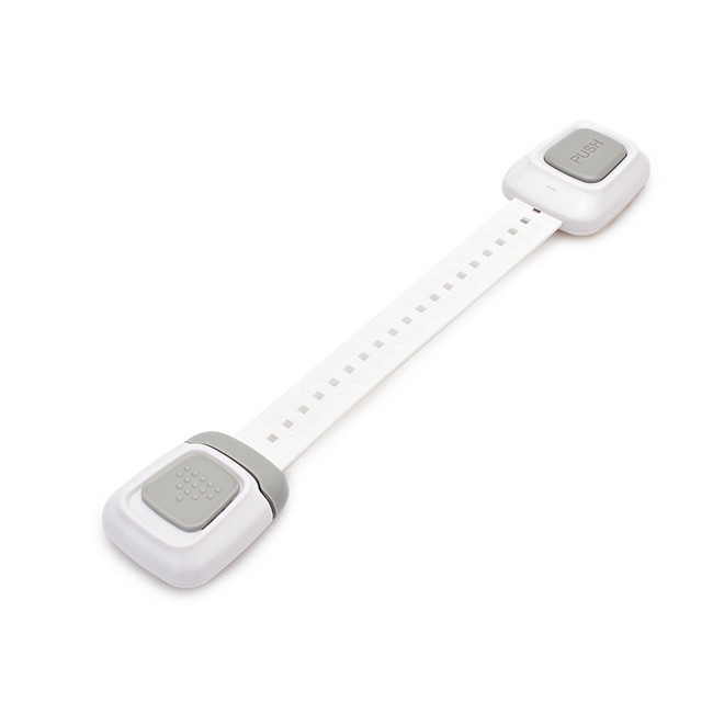 Solia Material Child Safety Drawer Locks Two Button Strap Design Rectangle Shape