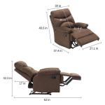 Multifunctional Electric Massage Sofa And Reclining Chair Leather Upholstery