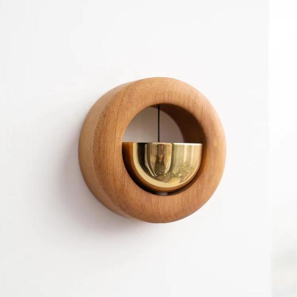 Buy cheap Wooden dopamine wind chime Japanese wooden magnet doorbell Wooden doorbell from wholesalers