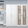 Buy cheap Steel Large Storage Instrument Medicine Display Cabinet , W850*D390*H1800mm Hospital Room Cabinets from wholesalers