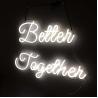Buy cheap White Color LED Neon Sign Better Together 12VDC from wholesalers