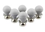 Binaural Grey Blub ECG Electrodes AgCl / Ag Adult Ecg Suction Electrodes