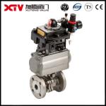 High Temperature ANSI Flanged Floating Ball Valve PN25 GB/T12237 Standard