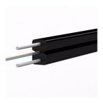 Self-supporting Distribution Wooden Drum Indoor Flat Drop Cable for FTTx G657A