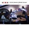 Buy cheap Cylindrical Bending Flexible LED Display Screen Indoor FM6363B IC from wholesalers