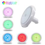 Anti UV 2 Inch LED Concrete Pool Light Plastic Waterproof 220MM