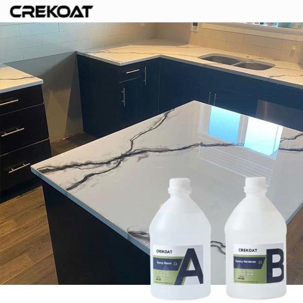 Buy cheap High Tensile Strength Clear Coat Epoxy Resin For Robust Tabletops from wholesalers