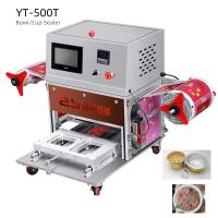 Buy cheap 200 Degrees 1200W Food Tray Heat Sealer Disposable Plastic Tray Packing Machine product