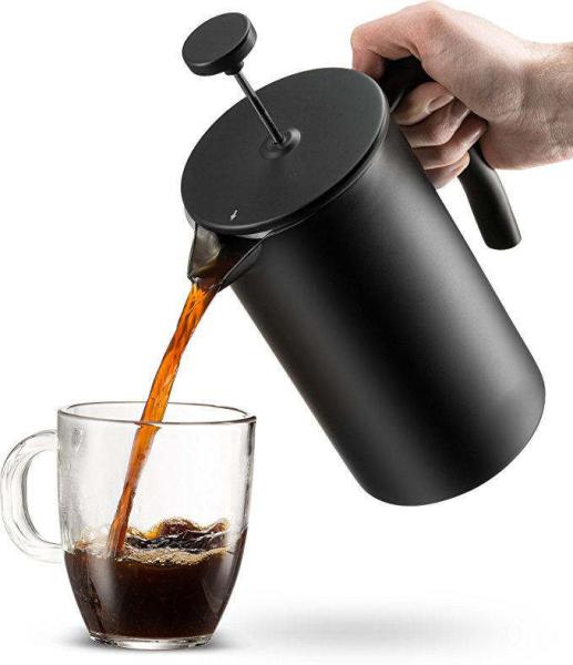 Buy cheap 1000ml Thermal French Coffee Press Double Wall Stainless Steel Coffee Press CE from wholesalers