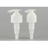 Buy cheap White Color Dispenser Bottle Cosmetic Lotion Pump 24/410 Size For Shampoo product