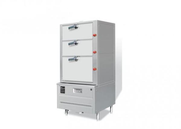 Buy cheap Three Door 38KW 1900mm Commercial Steam Cabinet from wholesalers