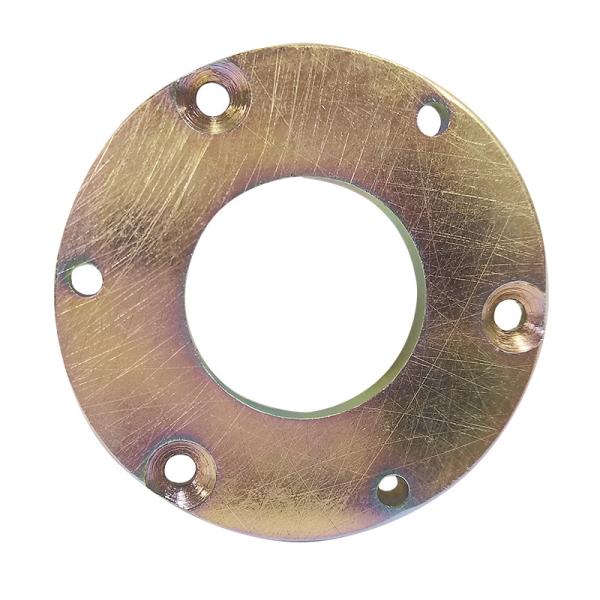 Buy cheap Golden C10 Steel CNC Threaded Hub Flange Machining Custom Machined Parts from wholesalers