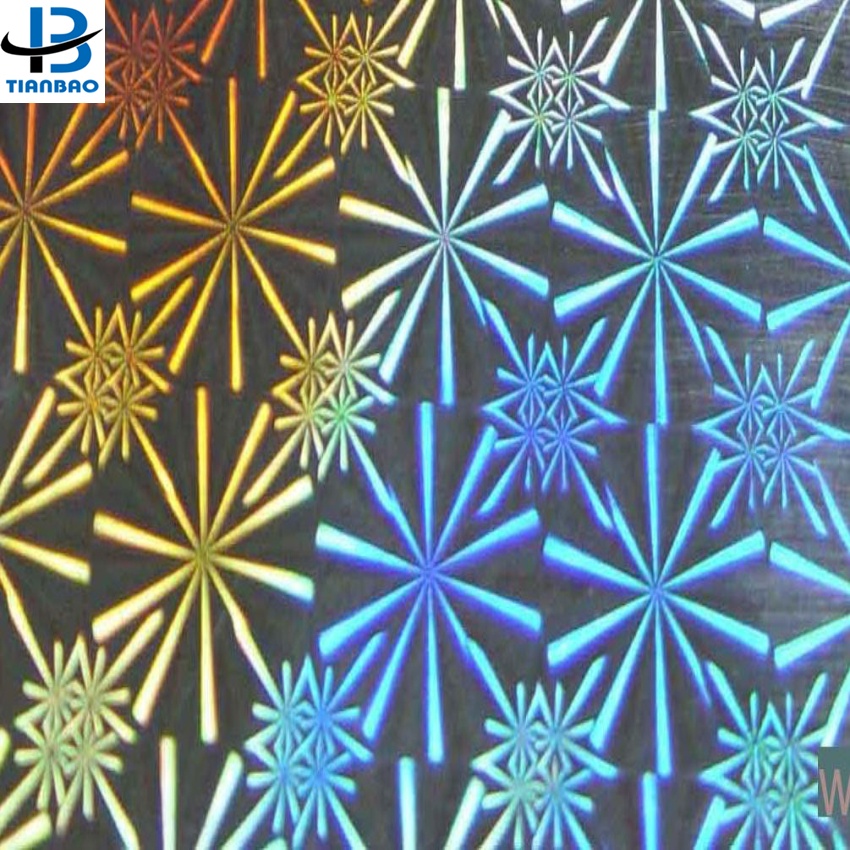 Transaprent Holographic Film for Customized Design Water Soluble Bopp Soft Packaging