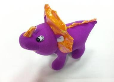 Buy cheap Purple Dino Dragon Plush Toys from wholesalers
