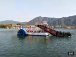 Load 11m3 Small Marine Trash Skimmer 0.8m Mowing Depth