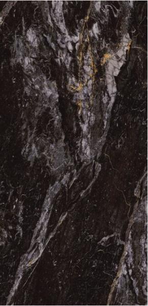 New Large Size Indoor Porcelain Tile Luxury House Wall Tile Black Color Durable