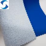 Customizable Synthetic Leather Fabric 0.65mm With 100% Polyester Brushed