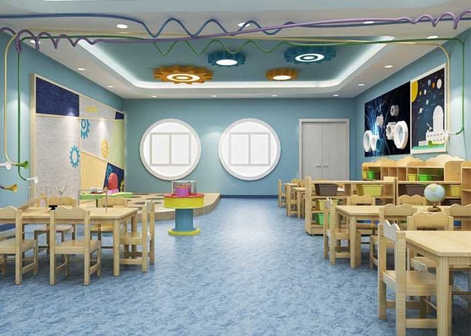 Professional Ideal Kindergarten Classroom Layout Rounded Edge 2-12 Years Old