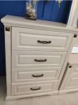 Solid Wood Frame European Contemporary Furniture , Living Room TV Stand Side