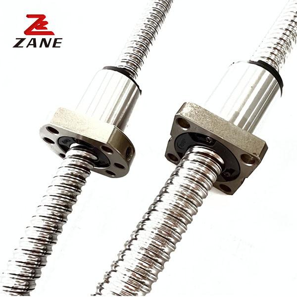 Buy cheap GG Series Ball Screw Induction Hardening 24mm Power Screw With Flange from wholesalers