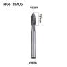 Buy cheap H Shape 6mm Flame Carbide Burr / Die Grinder Bits For Aluminum Full Size from wholesalers