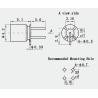 Buy cheap SMP Hermetically Sealed Male Right Angle PCB Mount RF Connector Enhanced Connectivity from wholesalers
