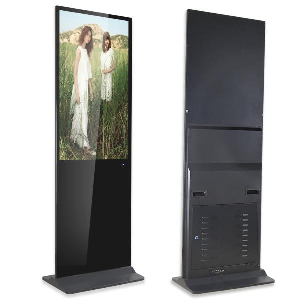 Buy cheap 55 Inch Indoor Floor Standing Win10 Touch Screen Kiosk Advertising Screen Totem from wholesalers